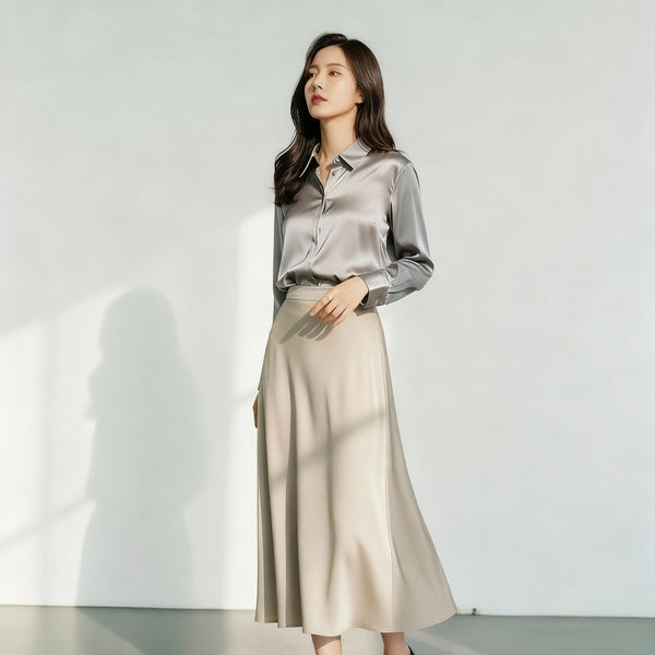 Блузка из 100% мульберрийского шелка