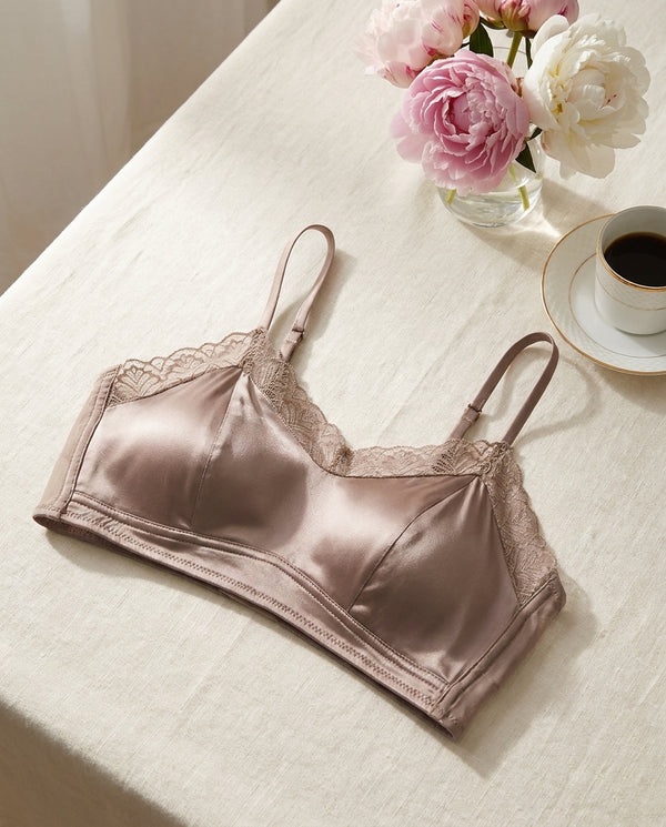 Σουτιέν από Μεταξωτό Μούρου 19 MM