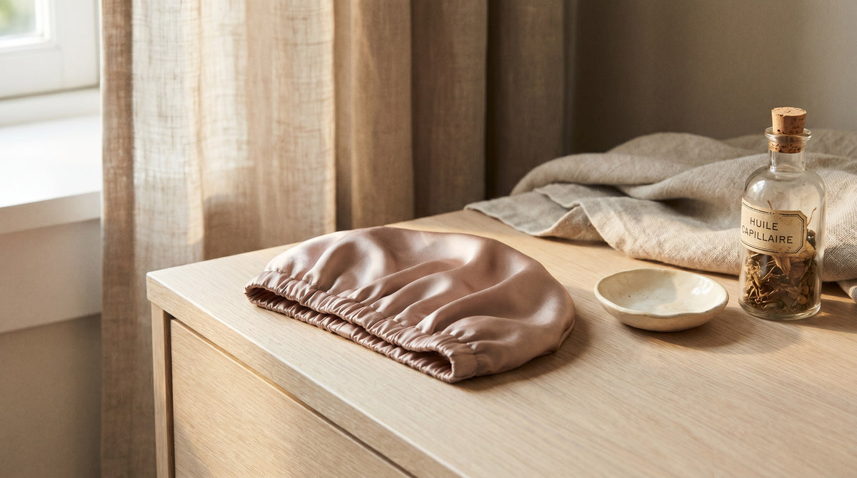 Bonetă din mătase pentru păr creț și afro: ghidul complet pentru noapte - StudioSoie