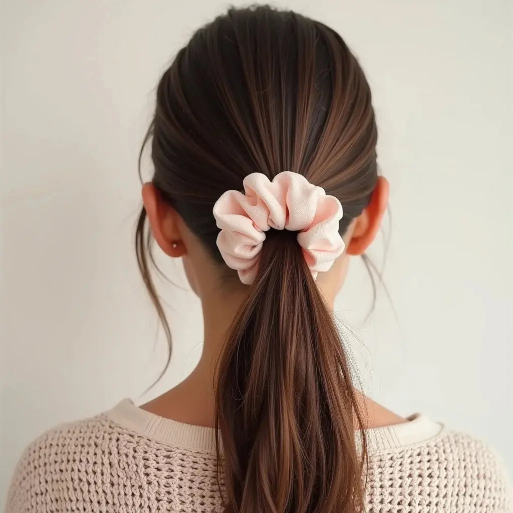 Guida definitiva allo scrunchie in seta per capelli sani - StudioSoie