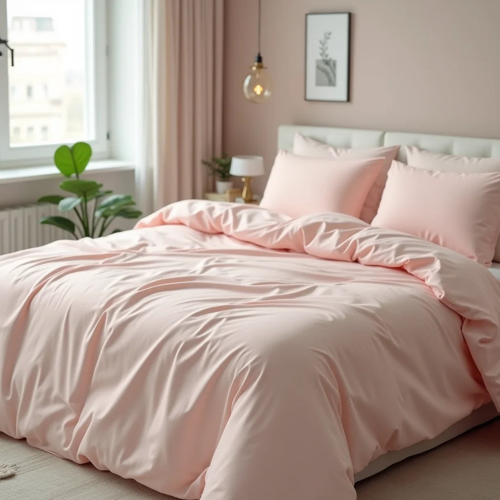 Parure De Lit En Soie - Parure de lit en soie pour un sommeil doux et réparateur