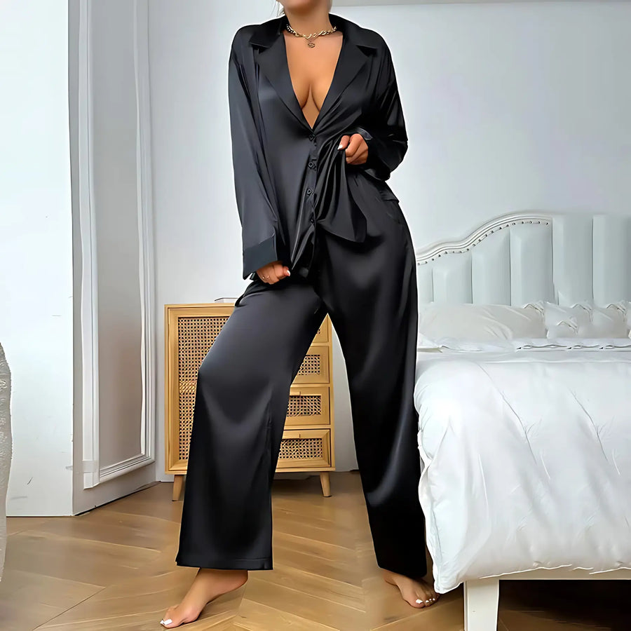 Dormez en Beauté avec nos Pyjamas en Satin de Qualité - StudioSoie