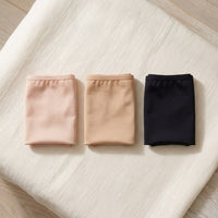Lot de 3 culottes en soie de mûrier taille basse femme - coloris Trio · Camée, Beige, Noir | StudioSoie