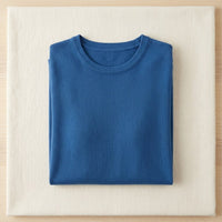 Sous-pull soie & viscose thermique manches longues femme - coloris Bleu | StudioSoie