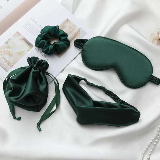 Ensemble Cadeau Satin Premium - Idéal pour Noël - StudioSoie