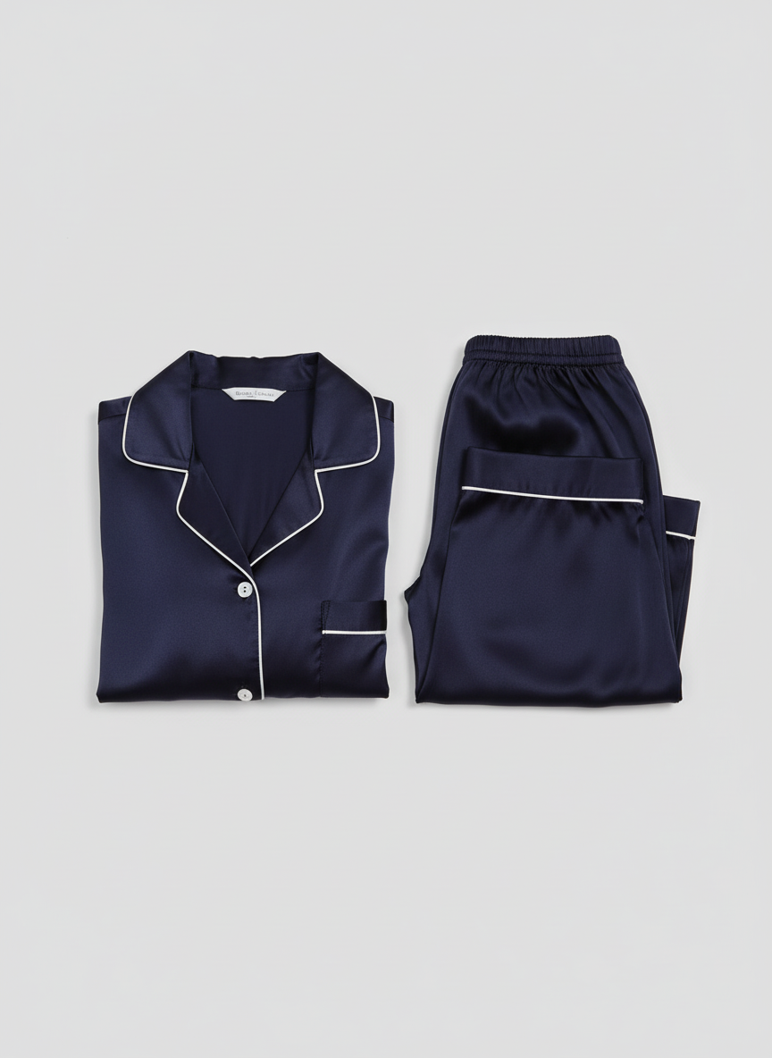 Pyjama en Soie de Mûrier 100% Naturelle - StudioSoie