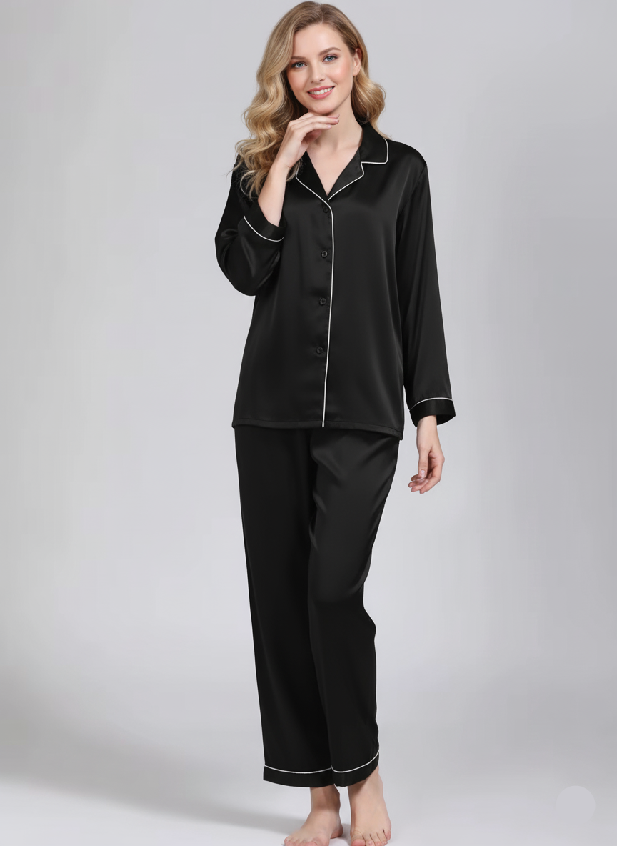 Pyjama en Soie de Mûrier 100% Naturelle - StudioSoie