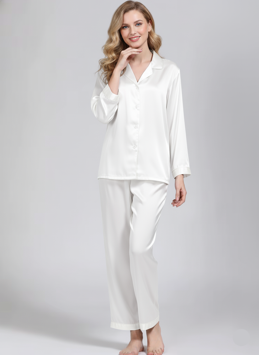 Pyjama en Soie de Mûrier 100% Naturelle - StudioSoie