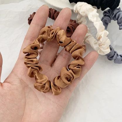 Pack of 6 Satin Scrunchies