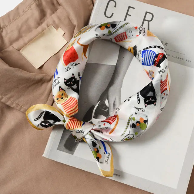 Écharpe - Foulard - Carré en Soie - Bandana - StudioSoie