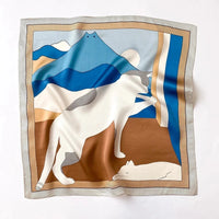 Trefil - Silkihalslín - Silkiferningur - Bandana