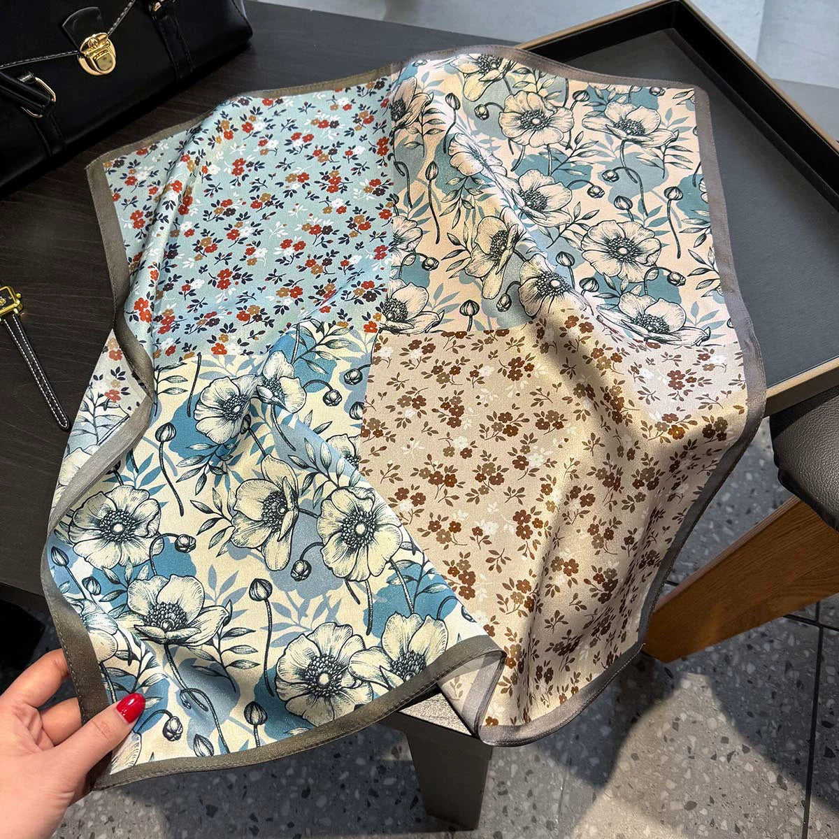 Écharpe - Foulard - Carré en Soie - Bandana - StudioSoie