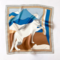 Trefil - Silkihalslín - Silkiferningur - Bandana