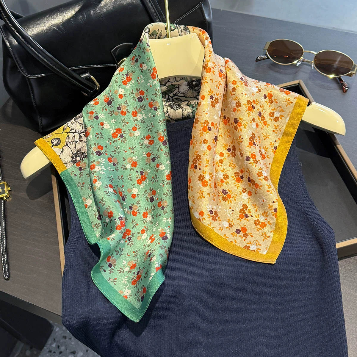 Trefil - Silkihalslín - Silkiferningur - Bandana