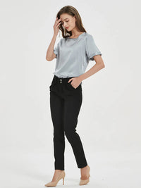 T-Shirt en Soie - Femme - StudioSoie