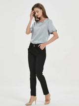 T-Shirt en Soie - Femme - StudioSoie