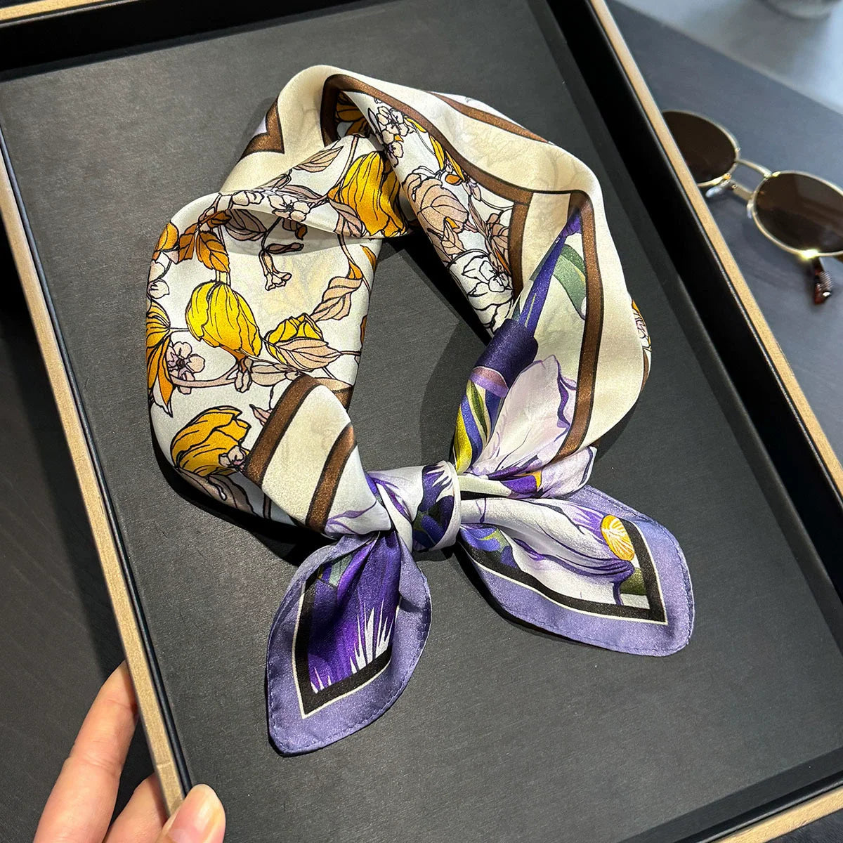 Écharpe - Foulard - Carré en Soie - Bandana - StudioSoie
