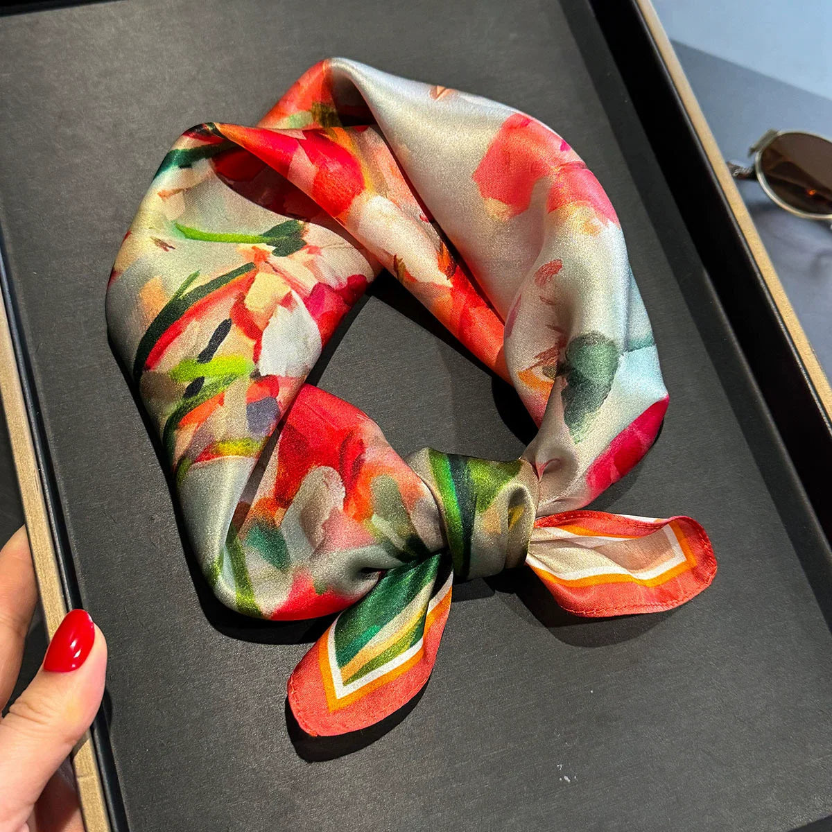 Écharpe - Foulard - Carré en Soie - Bandana - StudioSoie