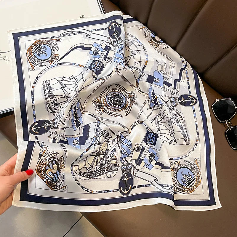 Trefil - Silkihalslín - Silkiferningur - Bandana