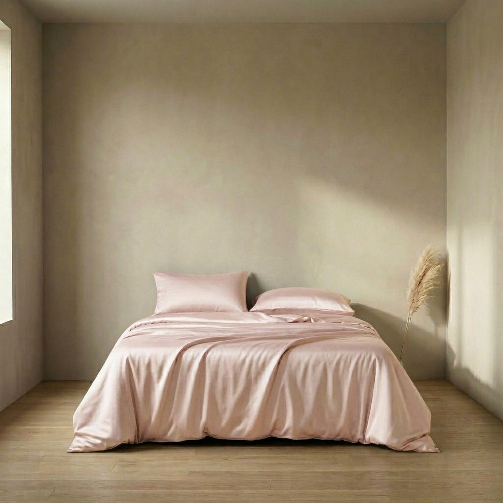 Housse de Couette en Soie - 100% Soie de Mûrier - Fermeture Zippé - StudioSoie