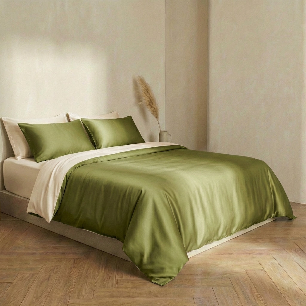 Capa de Edredão em Seda - 100% Seda de Amoreira - Fecho com Zíper