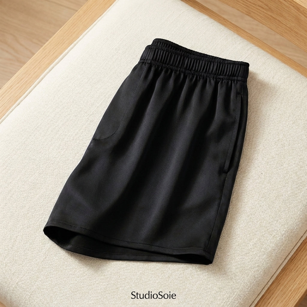Boxer en Soie de Mûrier - 100% Soie Naturelle - StudioSoie
