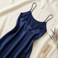 Chemise de Nuit en Soie de Mûrier 100% - 16 MM - StudioSoie