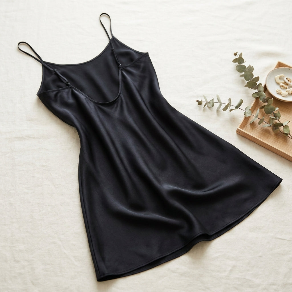 Chemise de Nuit en Soie de Mûrier 100% - 16 MM - StudioSoie
