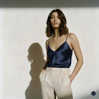 Débardeur en Satin pour Femme - StudioSoie