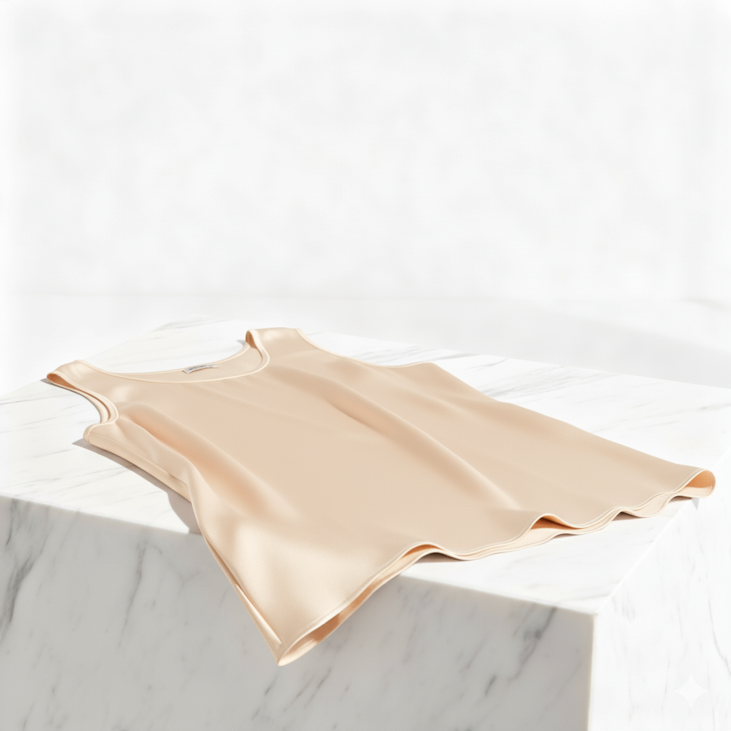 Débardeur 100% Soie de Mûrier Naturelle