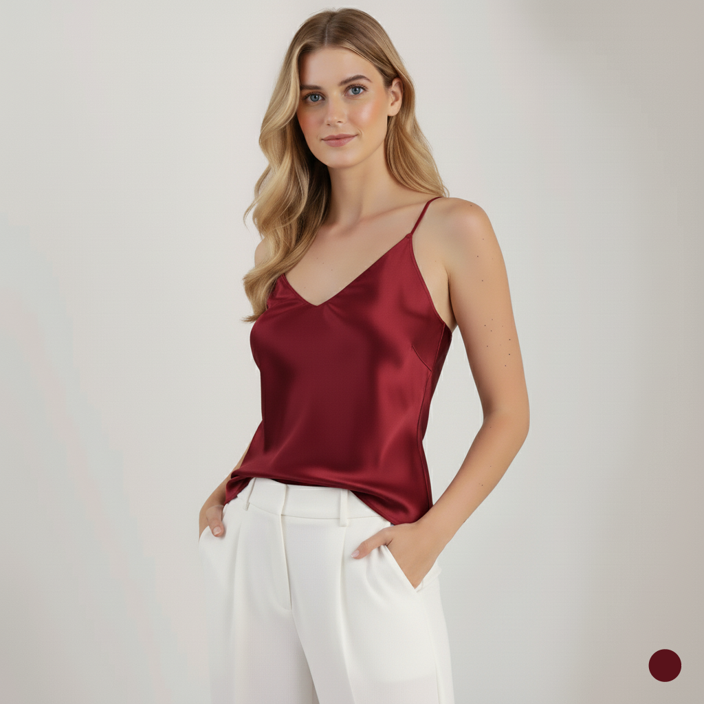 Débardeur en Soie de Mûrier 100% Naturelle - StudioSoie