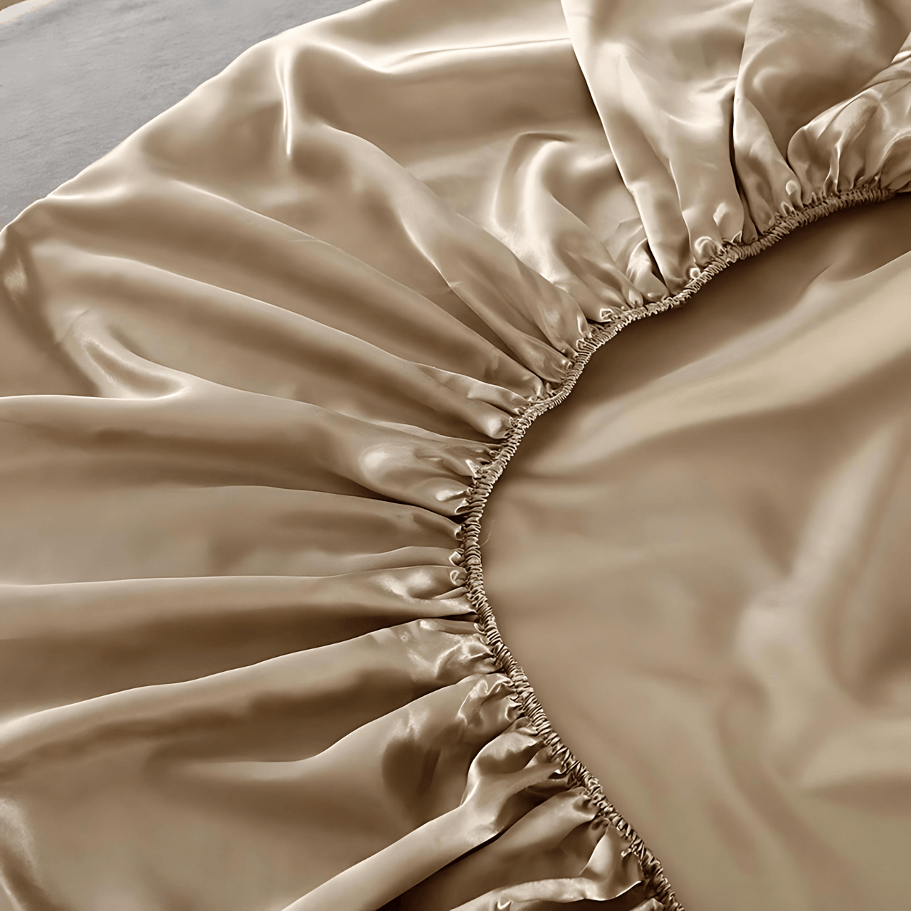 Drap Housse en Satin - StudioSoie -  