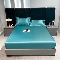 Drap Housse en Satin - StudioSoie