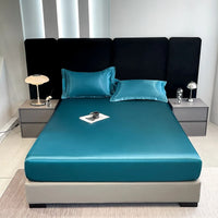 Drap Housse en Satin - StudioSoie