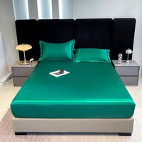 Drap Housse en Satin - StudioSoie