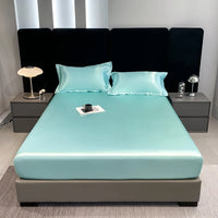 Drap Housse en Satin - StudioSoie