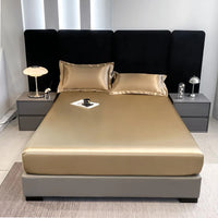 Drap Housse en Satin - StudioSoie