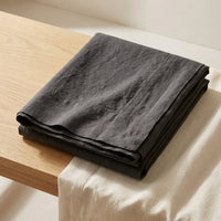 Drap Plat en Lin Français Lavé - Linge de Lit Luxe 100% Lin Naturel - StudioSoie