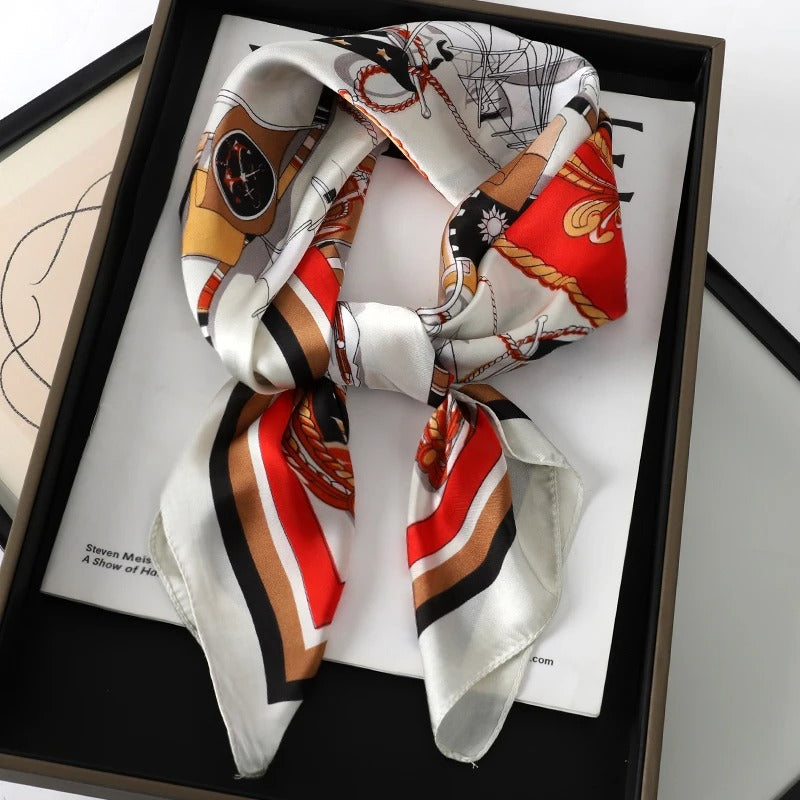 Foulard en Satin - 2025 - StudioSoie