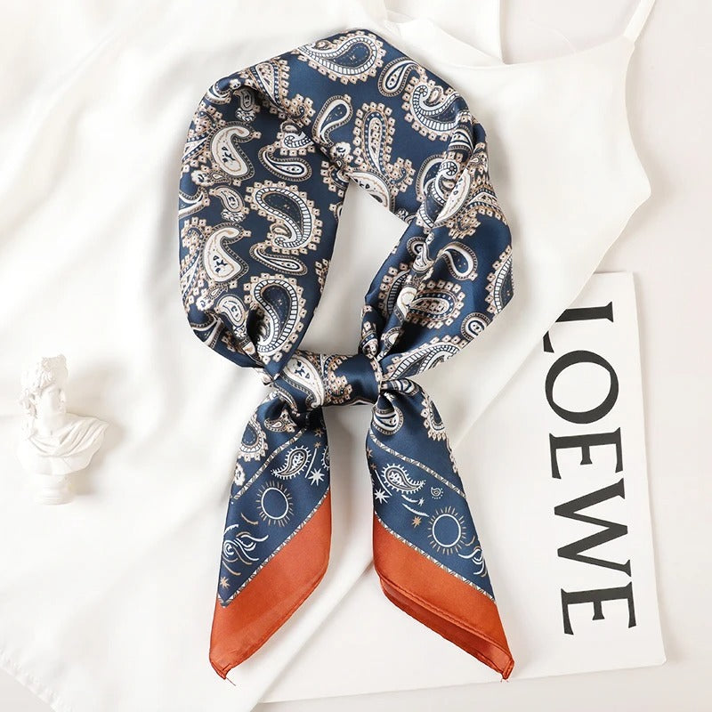 Foulard en Satin de Soie Luxueux - StudioSoie