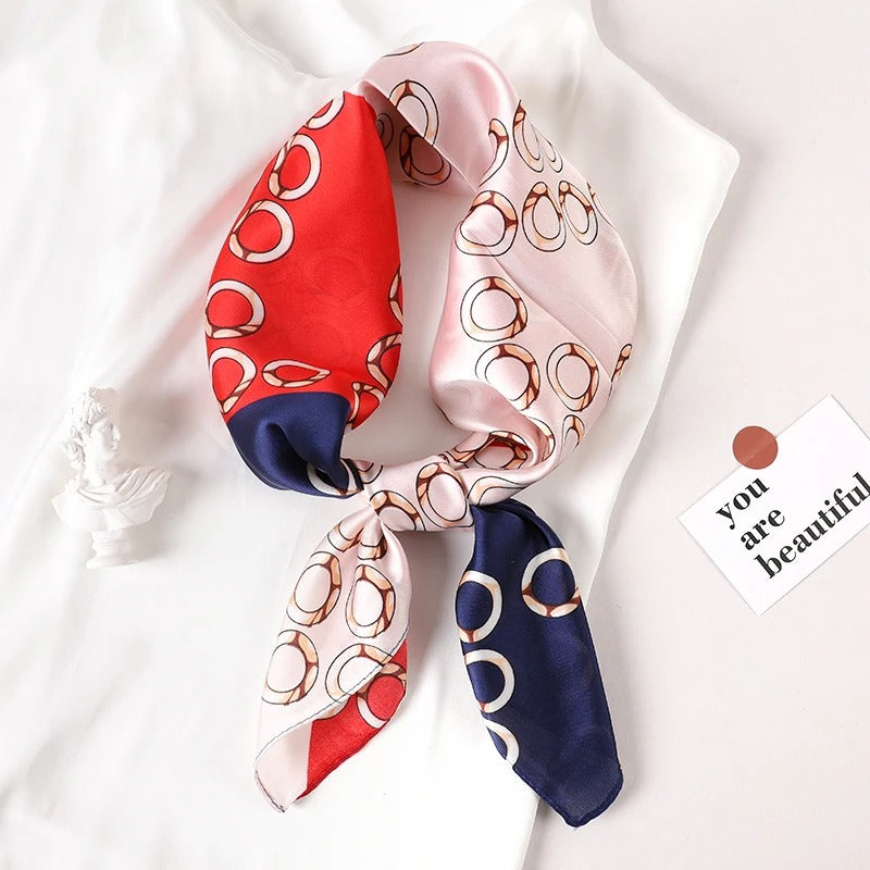 Foulard en Satin de Soie Luxueux - StudioSoie
