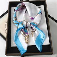 Foulard en Satin de Soie Luxueux - StudioSoie