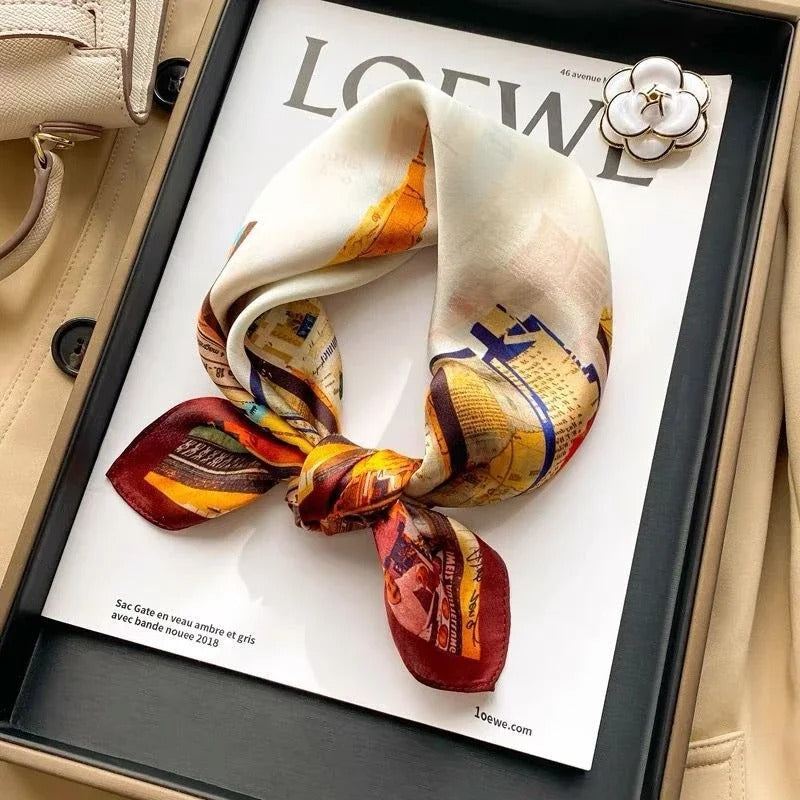 Foulard en Soie de Mûrier 100% Naturelle - StudioSoie