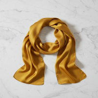 Silke Tørklæde i Morbærsilke 70 cm - Naturlig Elegance