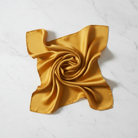 Silke Tørklæde i Morbærsilke 70 cm - Naturlig Elegance