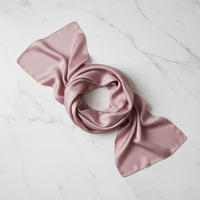 Silke Tørklæde i Morbærsilke 70 cm - Naturlig Elegance