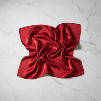 Silke Tørklæde i Morbærsilke 70 cm - Naturlig Elegance