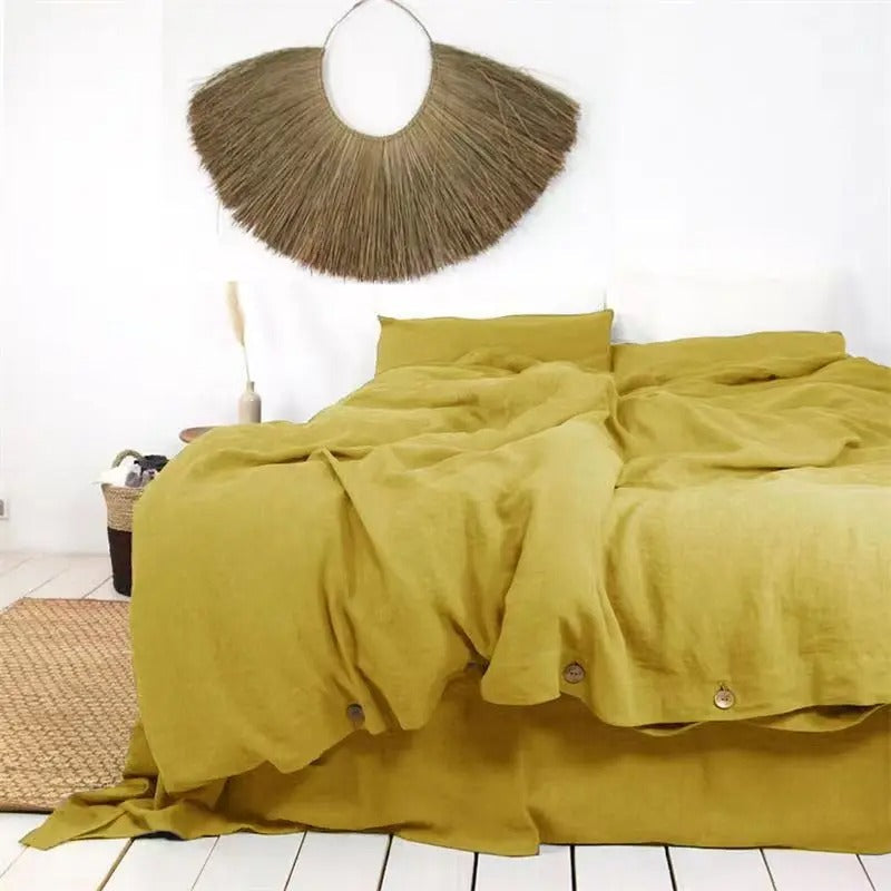 Housse de Couette en Lin 100% - StudioSoie