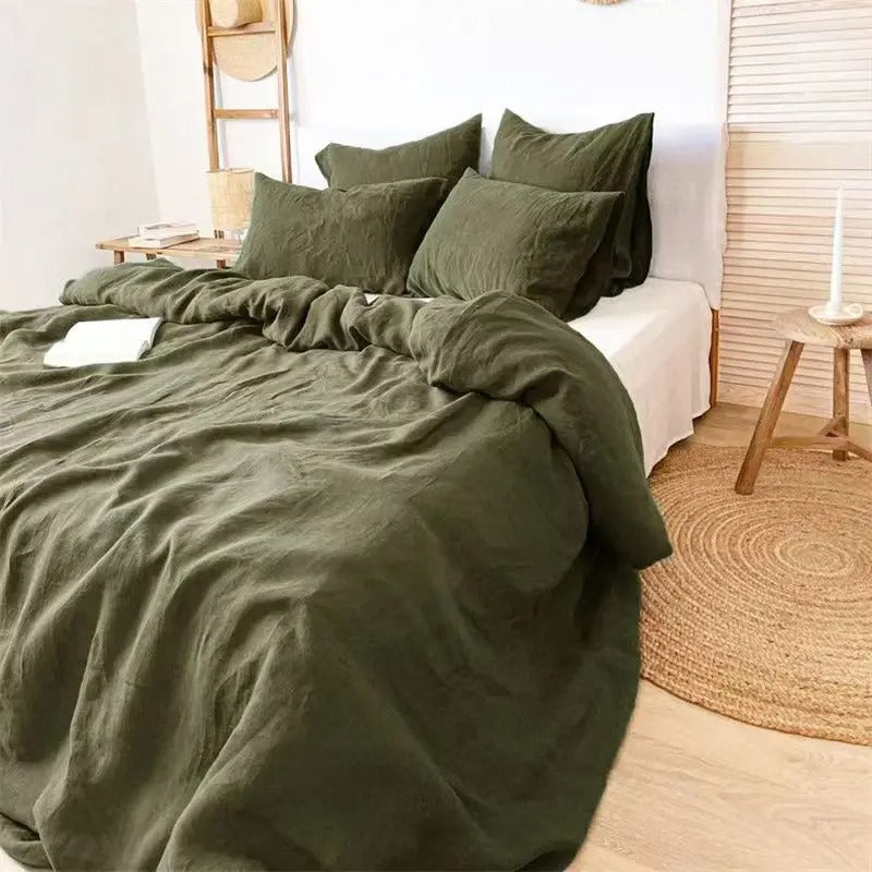 Housse de Couette en Lin 100% - StudioSoie