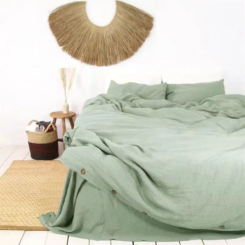 Housse de Couette en Lin 100% - StudioSoie